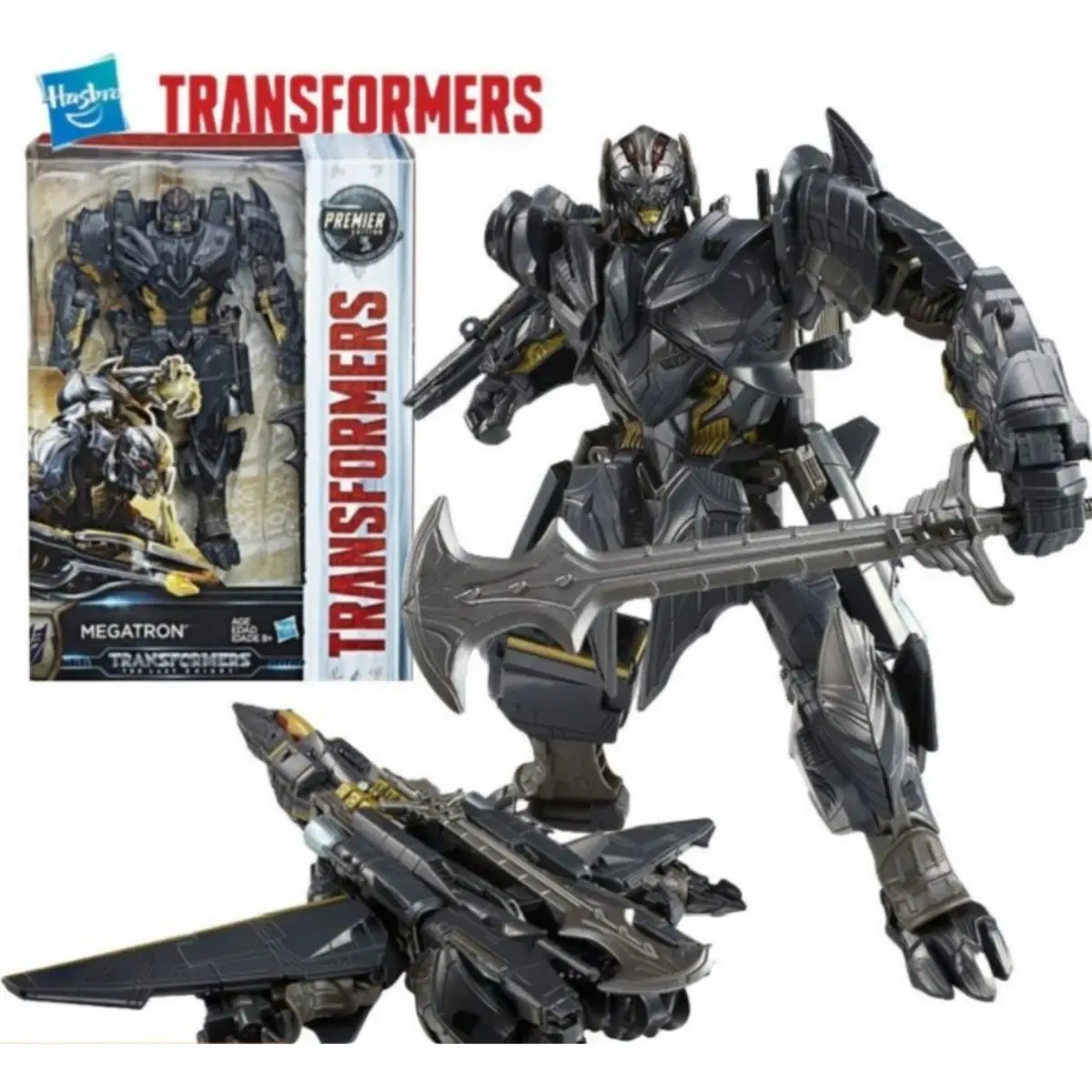 Oryginalny Hasbro Transformers Premier Edition Megatron Anime Figurka Akcji Zabawki Kolekcja Model Hobby Zabawki Prezent Dostępny