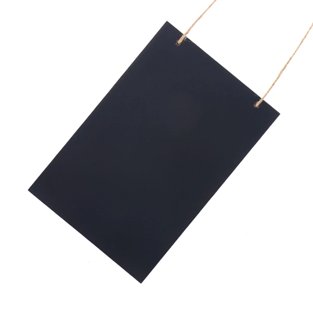 

Vintage Frameless Chalkboard Sign Decorative Hanging Chalk Board for Rustic Wedding Signs Kitchen Pantry Wall Decor 20x30x0.5cm