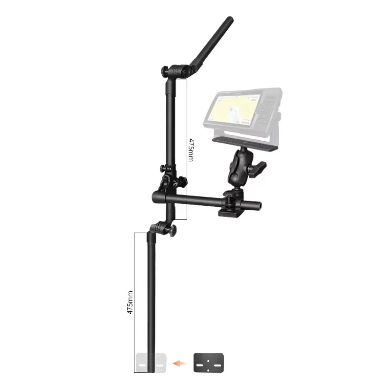 STLF Telescopic Livescope Pole Mount for Garmin With 1073mm VIN-TYQ-003-ZJ-1073