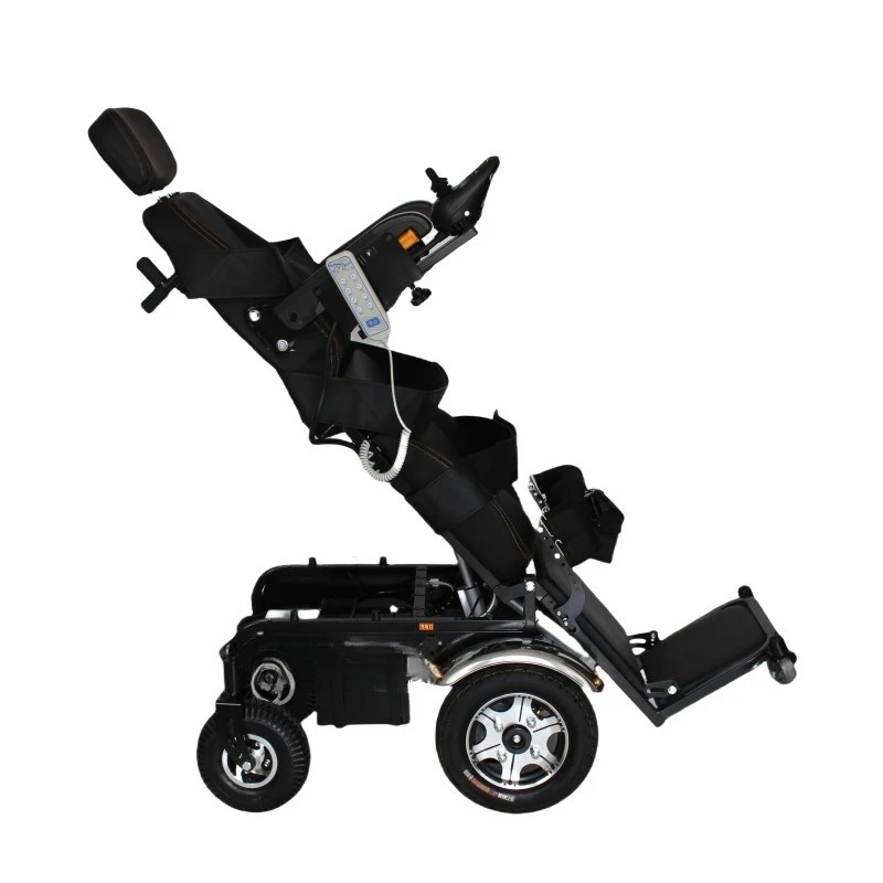 Electric wheelchair Intelligent fully automatic multi-function electric assisted standing four-wheel scooter Front drive High