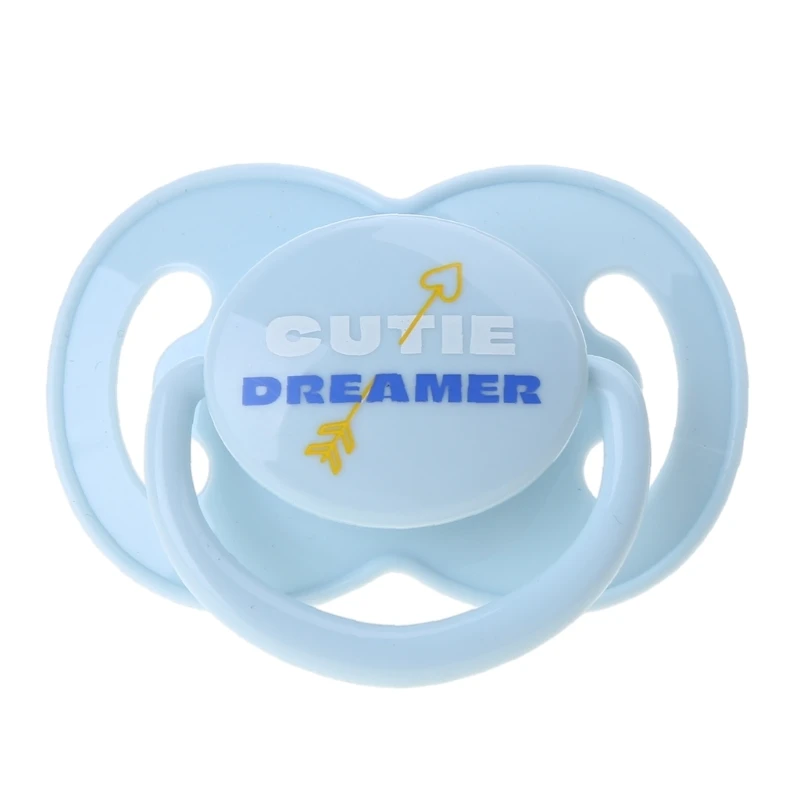 Safe Adult Pacifier Large Calibers Soft Silicone Pacifiers Soothes Your Mind Relax with Nipple for Stress Relief