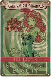 Poison Ivy Metal Tin Sign Poster 8”×12” Vintage Funny Wall Art Decor Retro Plaque For Home Bar Pub Club Cafe Decoration