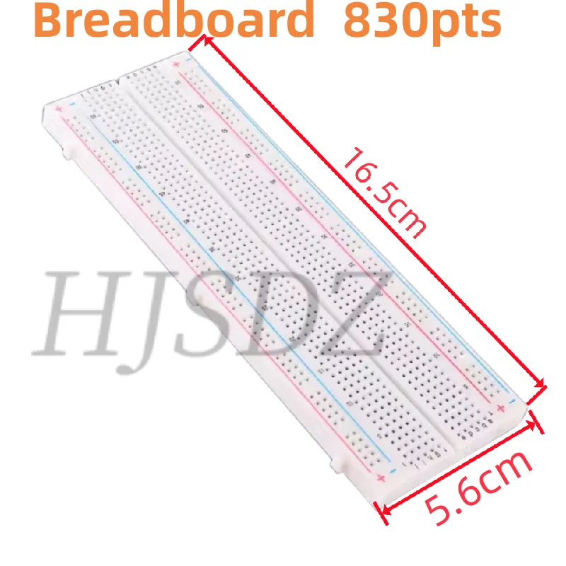 NEW MB-102 MB102 Breadboard 400 830 Point Solderless PCB Bread Board Jumper Wire Dupont Line Test Develop DIY