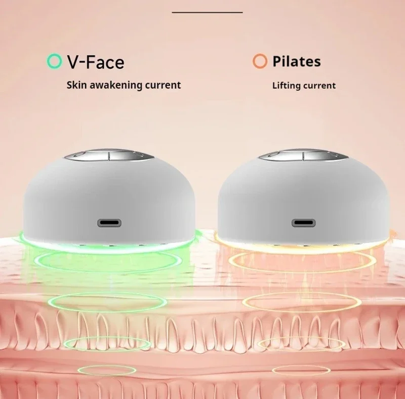 Appareil Facial ultrasonique, Machine de Lifting du visage, masseur de serrage de la peau à 3 niveaux, thérapie à la lumière LED, outil de beauté pour rajeunissement des vibrations