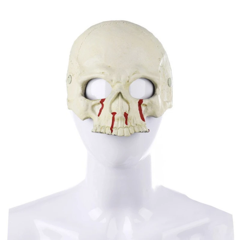 Halloween Mask Carnival Party Decoration Ghost Head Cover Cosplay Ball Props Undead Skull Blood Mask