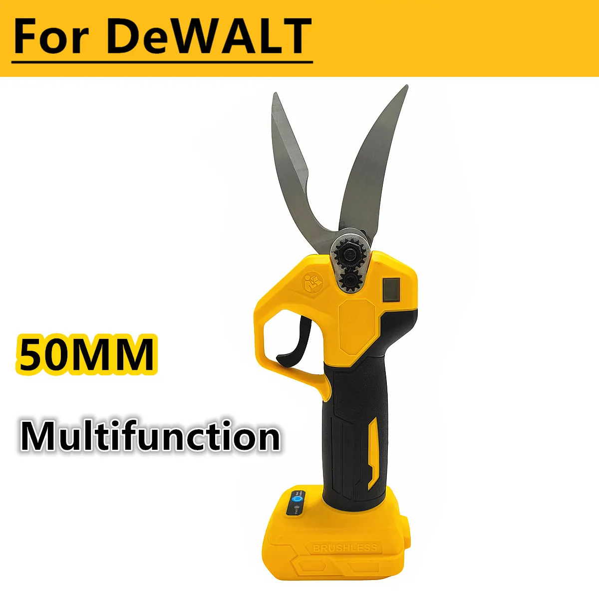 

Brushless Electric Scissor 50mm Bone Meat Shear Garden Pruner Vegetable Scissors Multifunctional Tools For DeWALT 20V Battery
