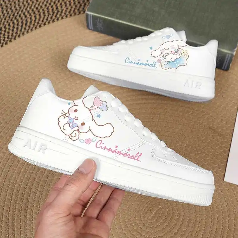 

Sanrio Kawaii My Melody Sports Shoes Kuromi Cinnamoroll Anime Cartoon Sweet Fashion Exquisite Students Versatile Casual Sneakers