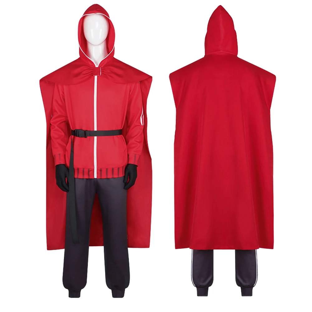 

Anime Red Sanda Santa Claus Cosplay Fantasy Clothing Costume Disguise Adult Men Roleplay Fantasia Party Outfits