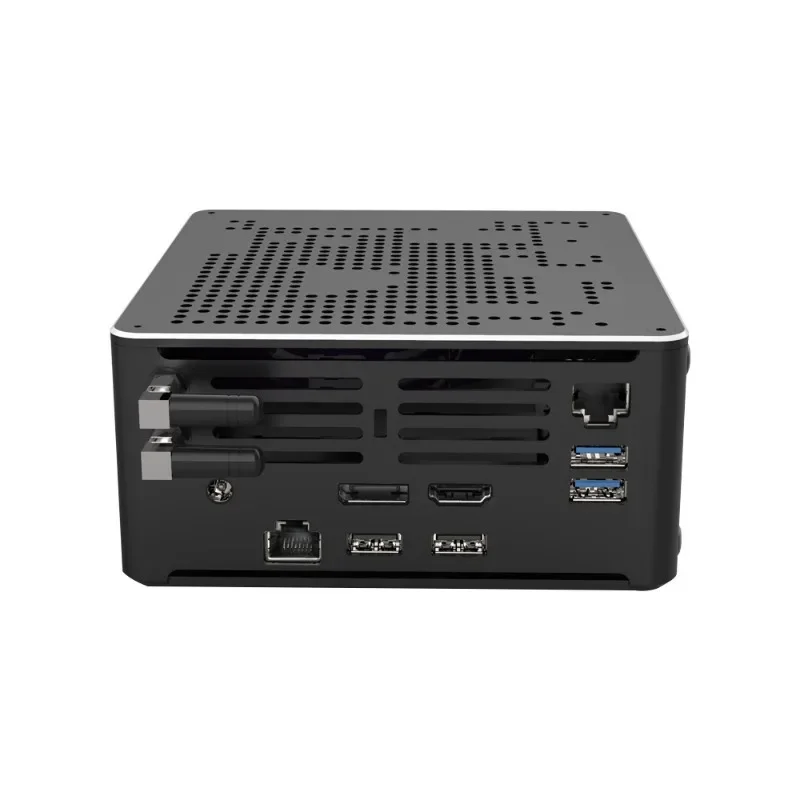 Mini desktop, computer small host NUC Xeon E-2286M micro server, workstation portable