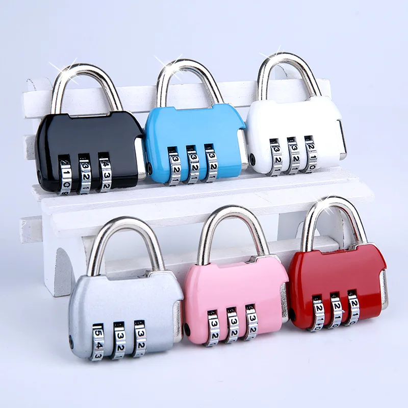 Cartoon Combination Lock Green Bronze Combination Padlock