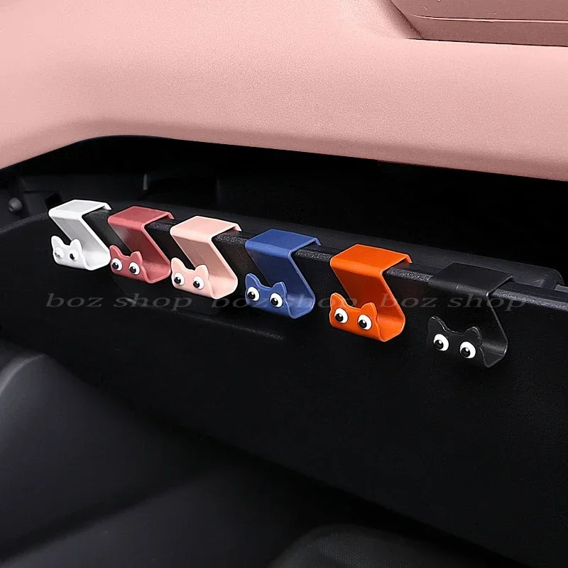 For BYD Yuan PLUS Song PRO Seagull Dolphin Passenger Glove Box Car Hook Storage Decoration Car Interior Refit Parts Accessories