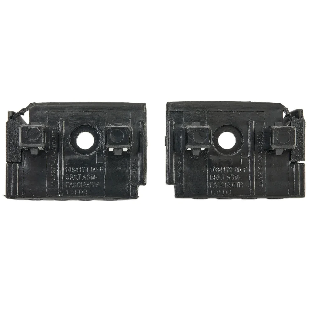 1 paar Voorspatbord Mount Houder Beugel Voor Tesla Model 3 Voorbumper Spatbord Beugel Houder 1084171-00-F/1084172-00-F