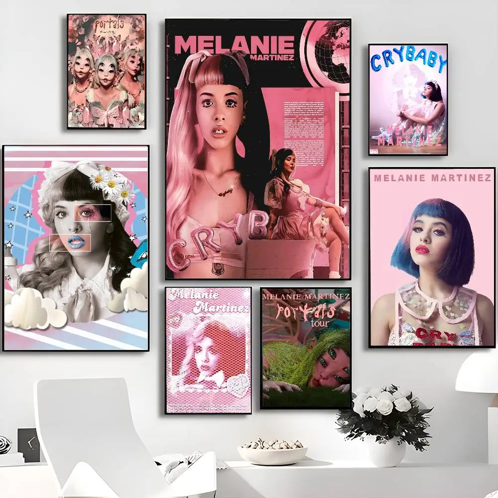 Popular Music Singer M-melanie Martinez Self-adhesive Art Po