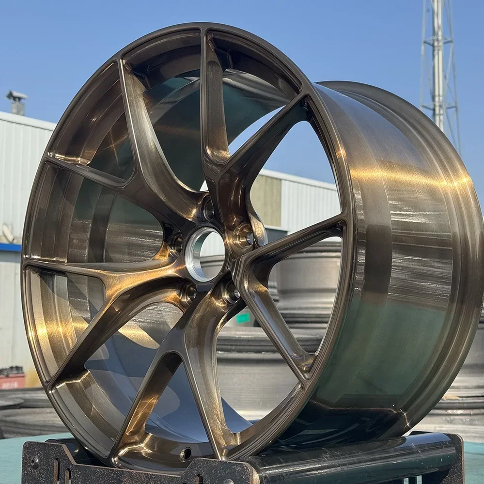 

GVICHN Vs-5rs 6061-T6 Alloy Racing Car Wheels 19 20 21 22 24 Inch Custom Car Wheel 5x114.3 Brushed Bronze Forged Alloy
