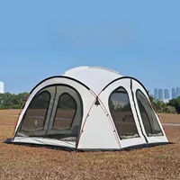 5-8 Person Portable Waterproof UV Resistant Camping Tent Canopy Sun Shelter 4 Mesh  Outdoor Family Hiking Glamping Air