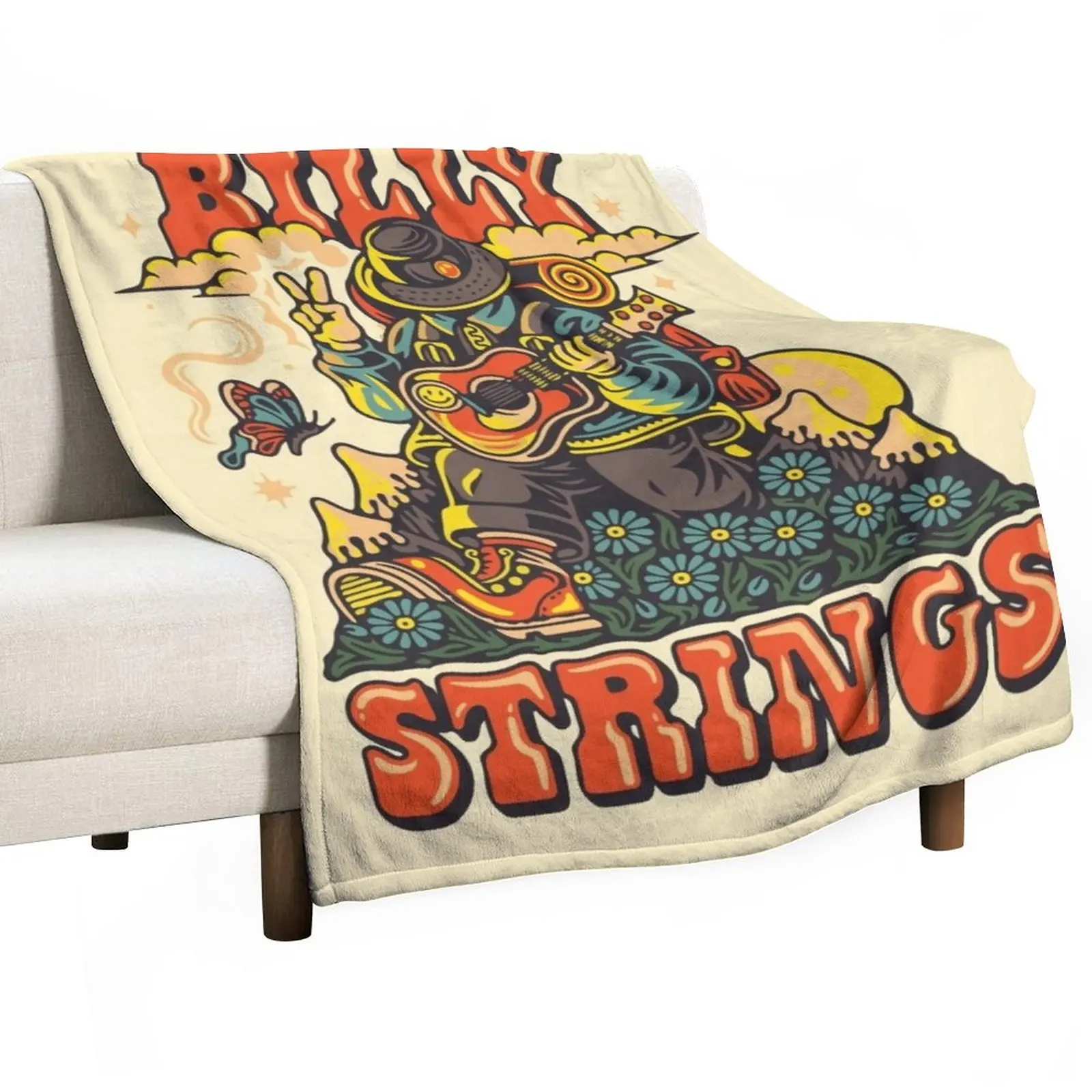 

Billy Strings FALL WINTER 2021 Throw Blanket Giant Sofa Blanket Summer Bedding Blankets Hair Blanket Furry