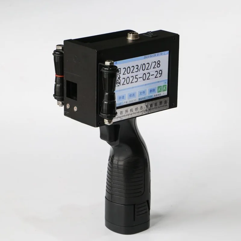 High Quality Commercial Single Head Smart Printer Automatic Continuous Inkjet Printer Thermal Validity Period Handheld Printer