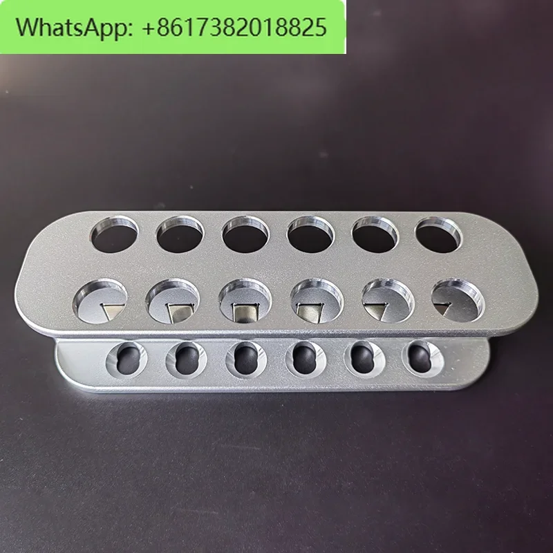 12-well DNA Isolation Magnetic Stand Multifunctional Magnetic Bead Isolation Nucleic Acid Laboratory 4ml Magnetic Stand