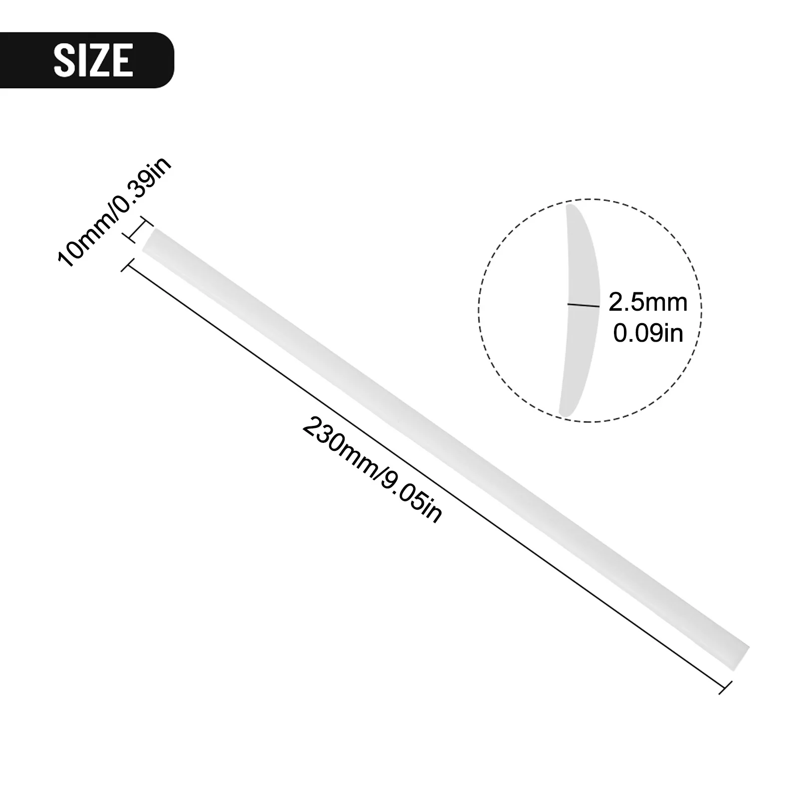 Thermoplastic Welding Plastic Welding Rods Strong Bonding Thermoplastic Compatibility Extra Strength For PP Repair