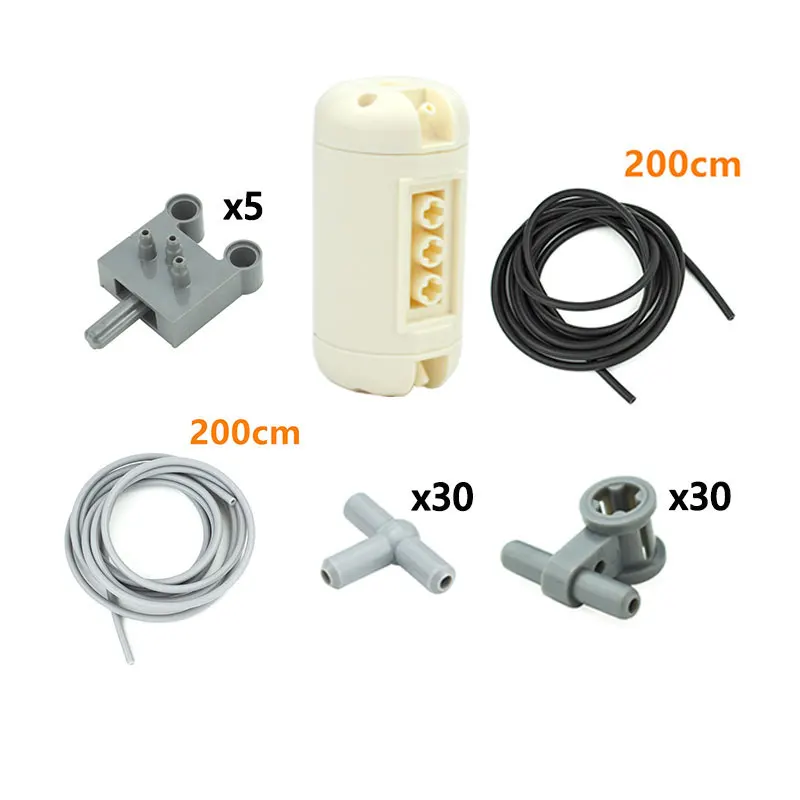 2026 Neue Pumpe Klein (6L) V2 Verstärkter Zylinder Leduo Block 19476 19482 47225 MOC Technische Pneumatikpumpe