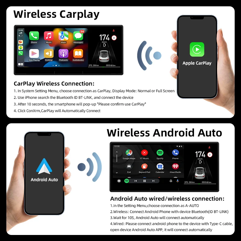 Cruscotto dello strumento da 8.9 pollici Heads Up Display per Tesla Model 3 Y Highland 2024 Carplay Android Auto HD schermo anteriore per Tesla