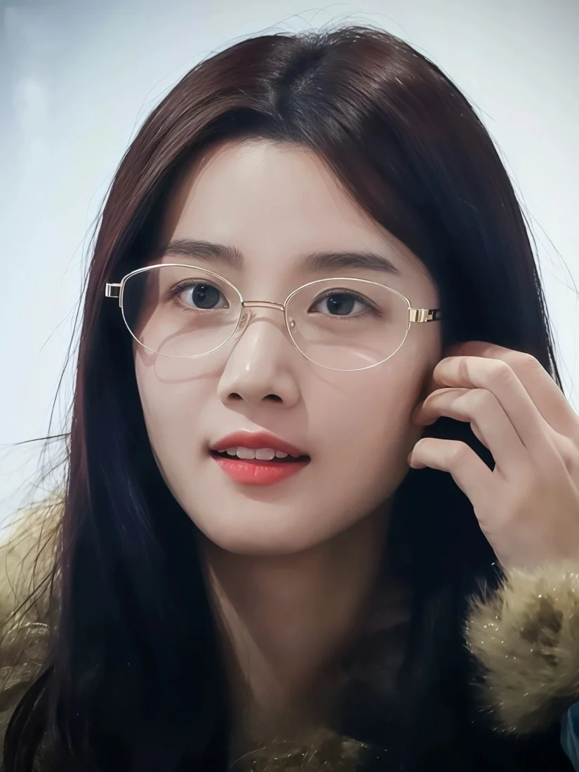 ultra-light-semi-framed-pure-titanium-eyeglasses-frame-for-women-anti-blue-light-cusizable-prescription-faionable-sle