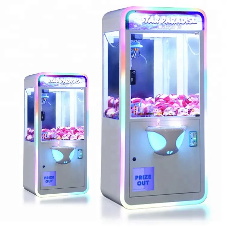 Popular Coin Operated Games Catch Doll Claw Crane Machine Toy Pusher Claw Game Machine