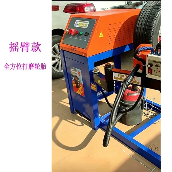 Tire Tread Grinder Tire Tread Uneven Grinding Tool with Machine Tool Tire Plane Grinding Equipment