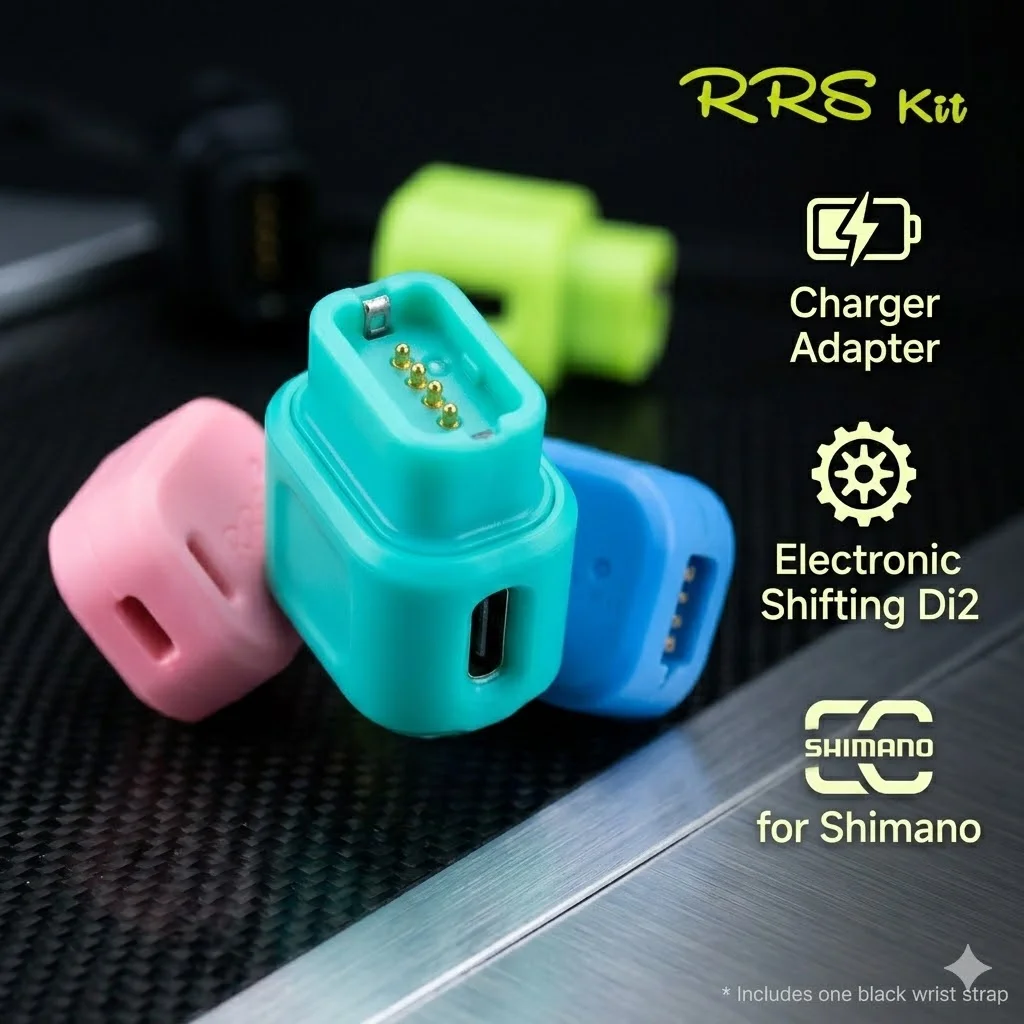 

RRSKIT Type C Battery Charger Adapter Shimano 12 Speed Di2 Dura-Ace R9200 Ultegra R8100 105 R7100 Electronic Shifting Road Bikes