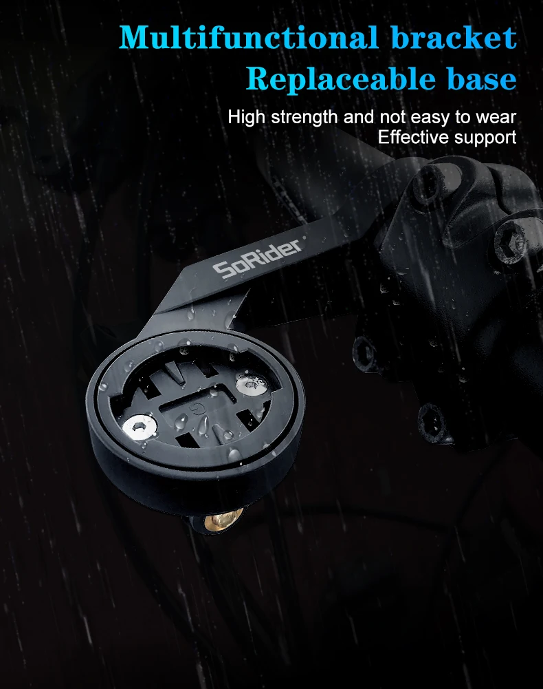 BiKe Computer-Halterung, Tacho-Lenker für Edge 540 530 830, IGPSPORT XOSS G Magene CYCPLUS GPS-Kilometerzähler – Detail 4