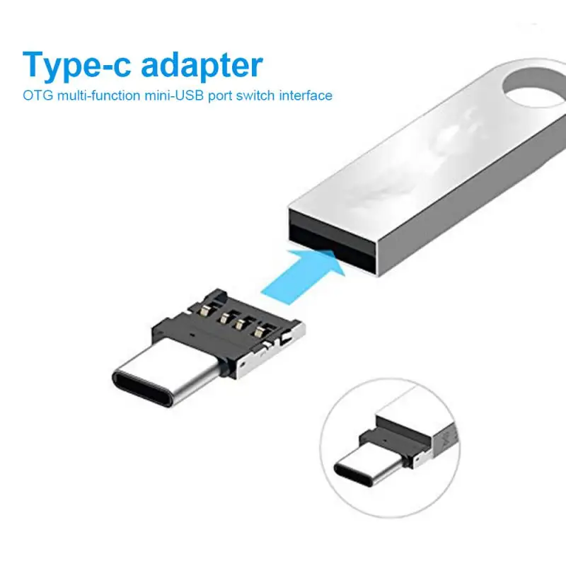 USB Typ C Adapter USB-C Stecker auf USB Buchse Datenanschluss Mikro-Transfer-Schnittstelle für Android MacBook