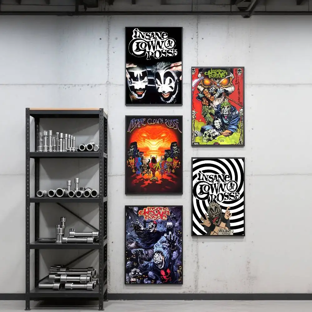 الفرقة مجنون مهرج بوسي ملصق ذاتية اللصق الفن مقاوم للماء ورقة ملصق مقهى بار غرفة جدار ديكور #2