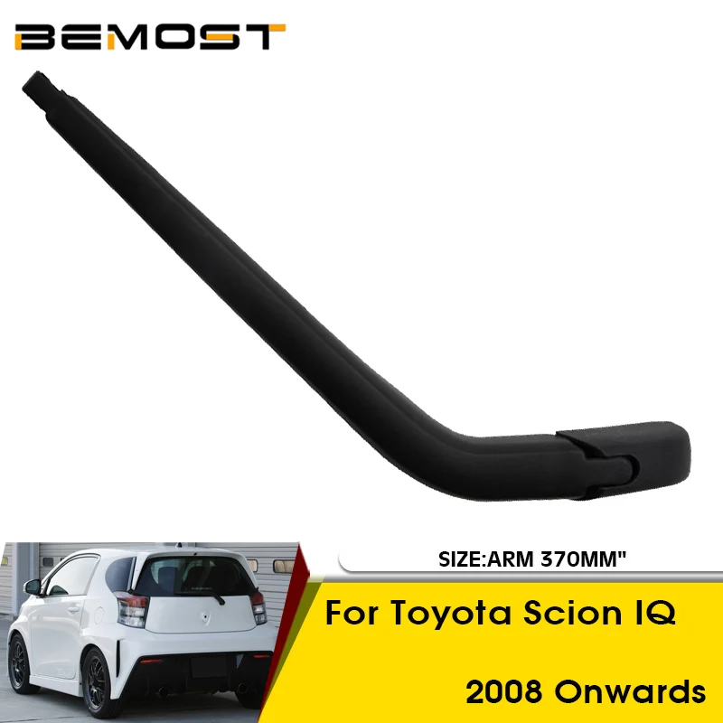 Car Wiper Blade For Toyota Scion IQ 2008 Onwards Rear Back Windshield Windscreen Rear Arm 370mm Car Accessories