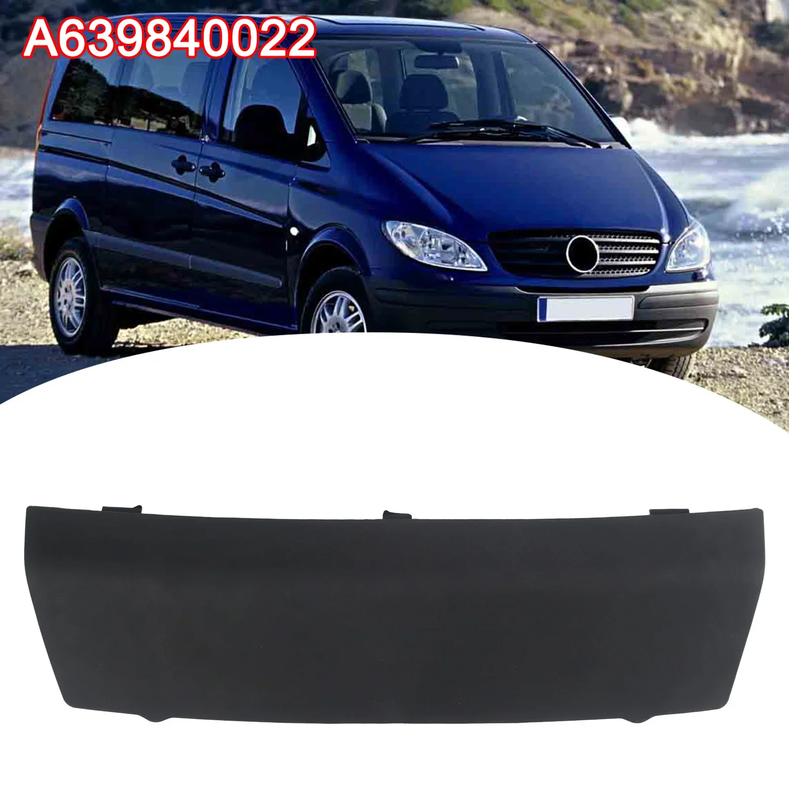 

A639840022 Windshield Lower Filter Panel Cove Windshield Lower AC Filter Panel Cove Windshield A639840022 Black