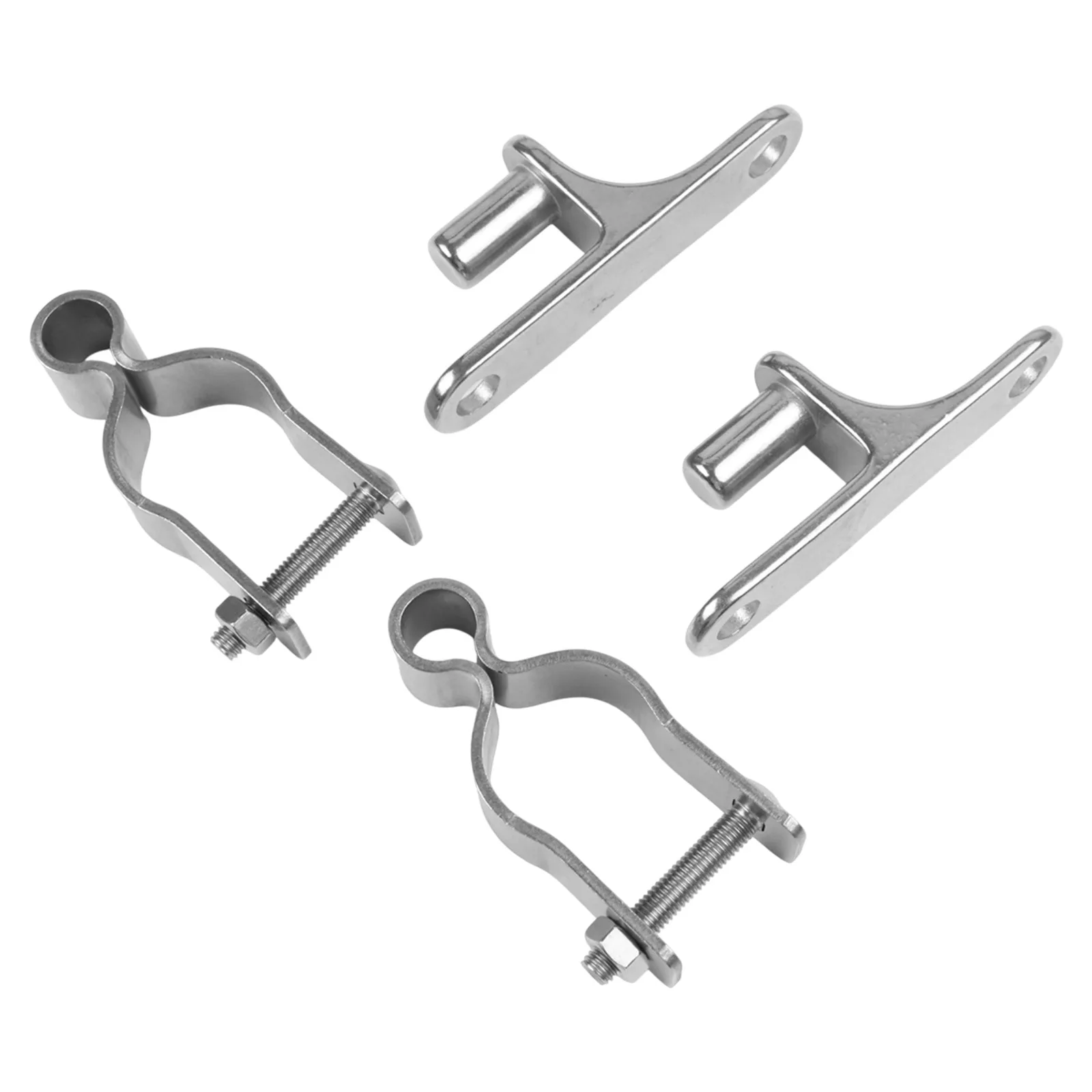 304 Stainless Steel Hinge 117mm L X 25mm W 304 Stainless Steel Hinges Easy Installation Long-Lasting Performance