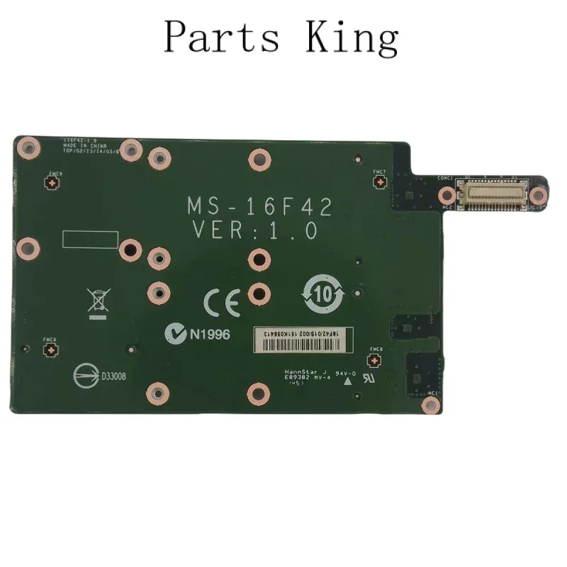 Original For MSI GT60 GT70 MS-16F4 MS-1763  Board MS-16F42