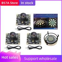 B57A 6Pcs OV9732 100 Degrees 1280X720 30Fps Camera Module For Autodarts Io With 1M Cable,PCB SIZE:32X32mm, Camera Module