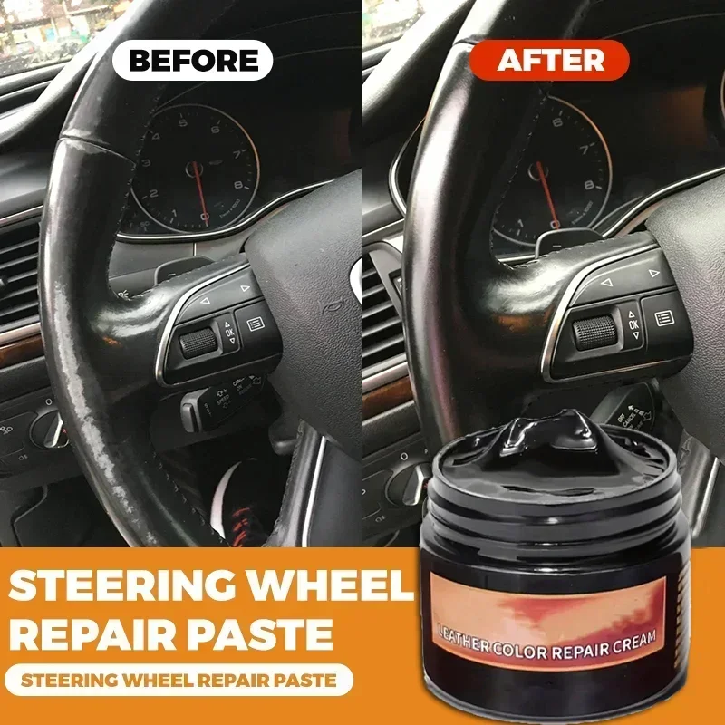 

YC12 Автомобильный воск для ремонта кожи и пластика - крем для восстановления салона автомобиля для ухода за кожей/пластиком/резиной