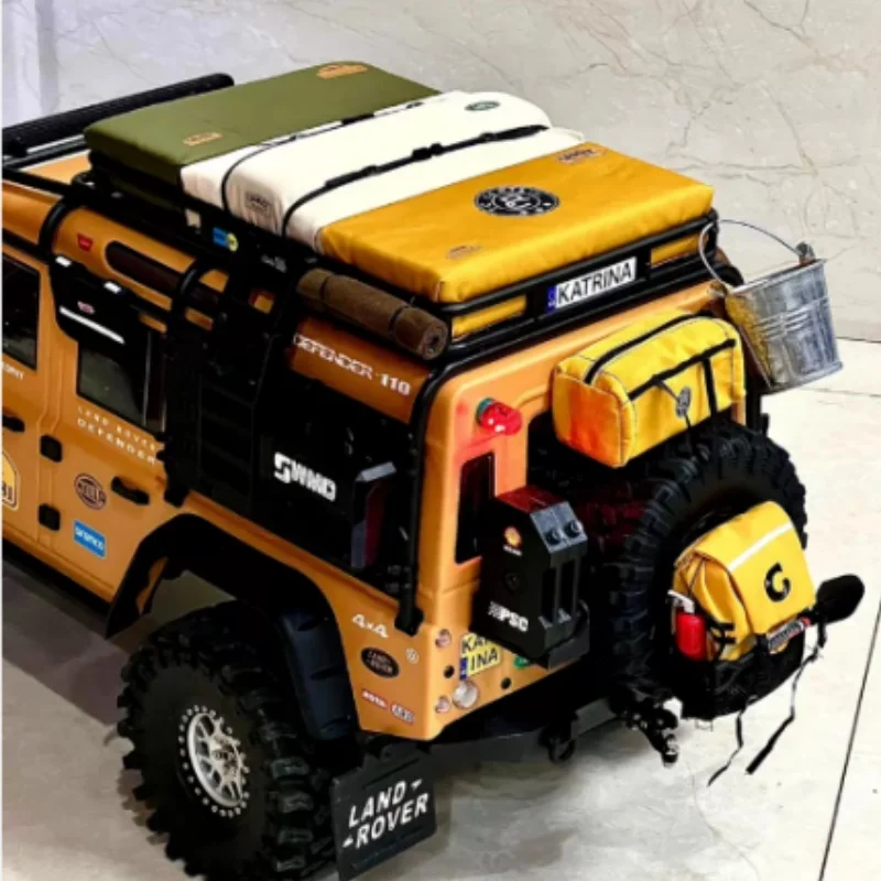 MJX H8H 15PCS Complete Simulation Mood Decoration Kit Roof Tent Bag Mud Flaps RC Crawler Upgrade Parts
