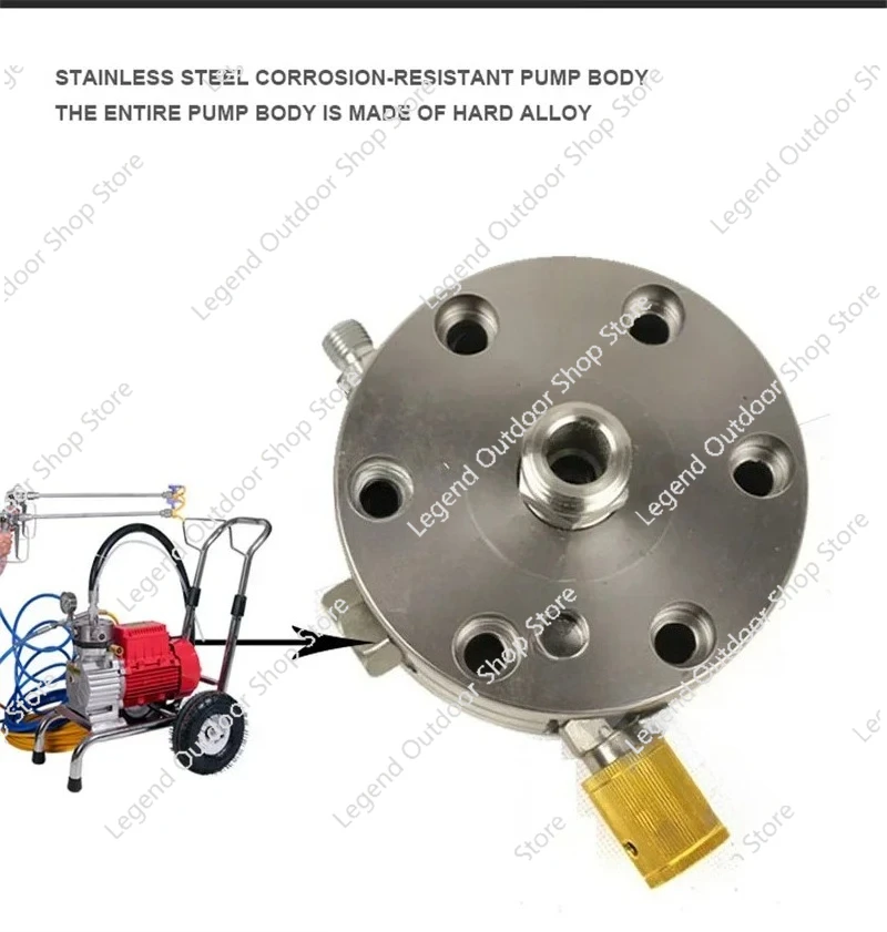 

Stand Airless Paint Sprayer Electric Professional Airless Spraying Machine for Furniture Yard Wall Spraying 4200W 4500W 5200W