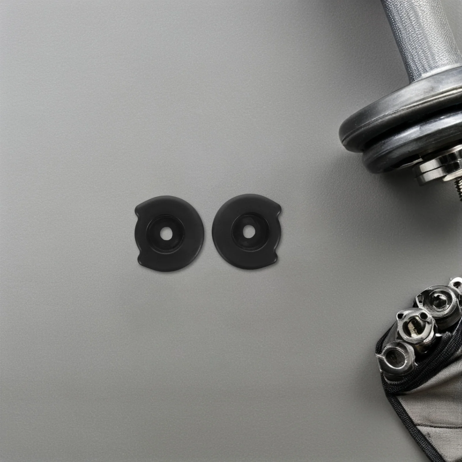 

2Pcs Fitness Equipment End Caps Guide Rod End Caps Plastic Tube Plugs ABS Insert Tips for Smooth Sliding Exercise Machine Parts