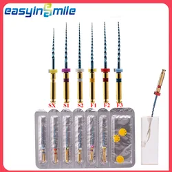 1/10Pks Easyinsmile Dental Endo X3-Pro Niti Taper Files Rotary Engine Anti-Fatigue Constant Root Canal Dentistry Material SX-F3