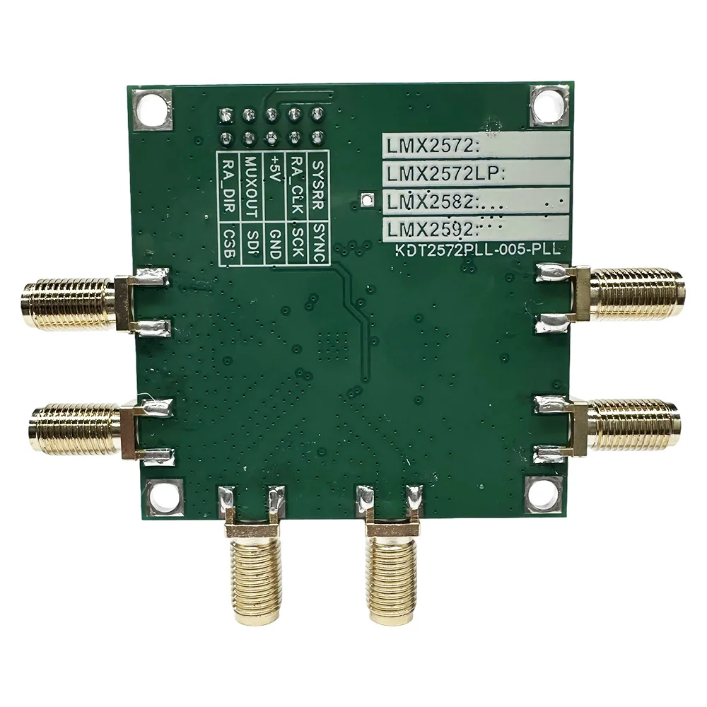LMX2572 6.4GHz Wideband PLL Frequency Source Module Low Phase Noise 12.5-6400MHz RF Output 5V