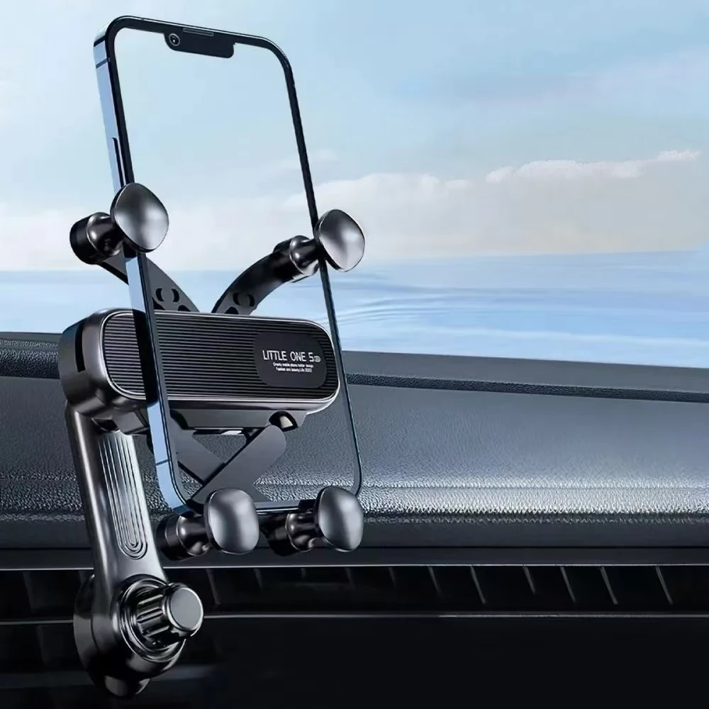 

New Gravity Car Phone Holder for 4.7-7 inch Mobile Phone Car Air Vent Phone Mount Universal Shockproof GPS Clip Smartphone Stand