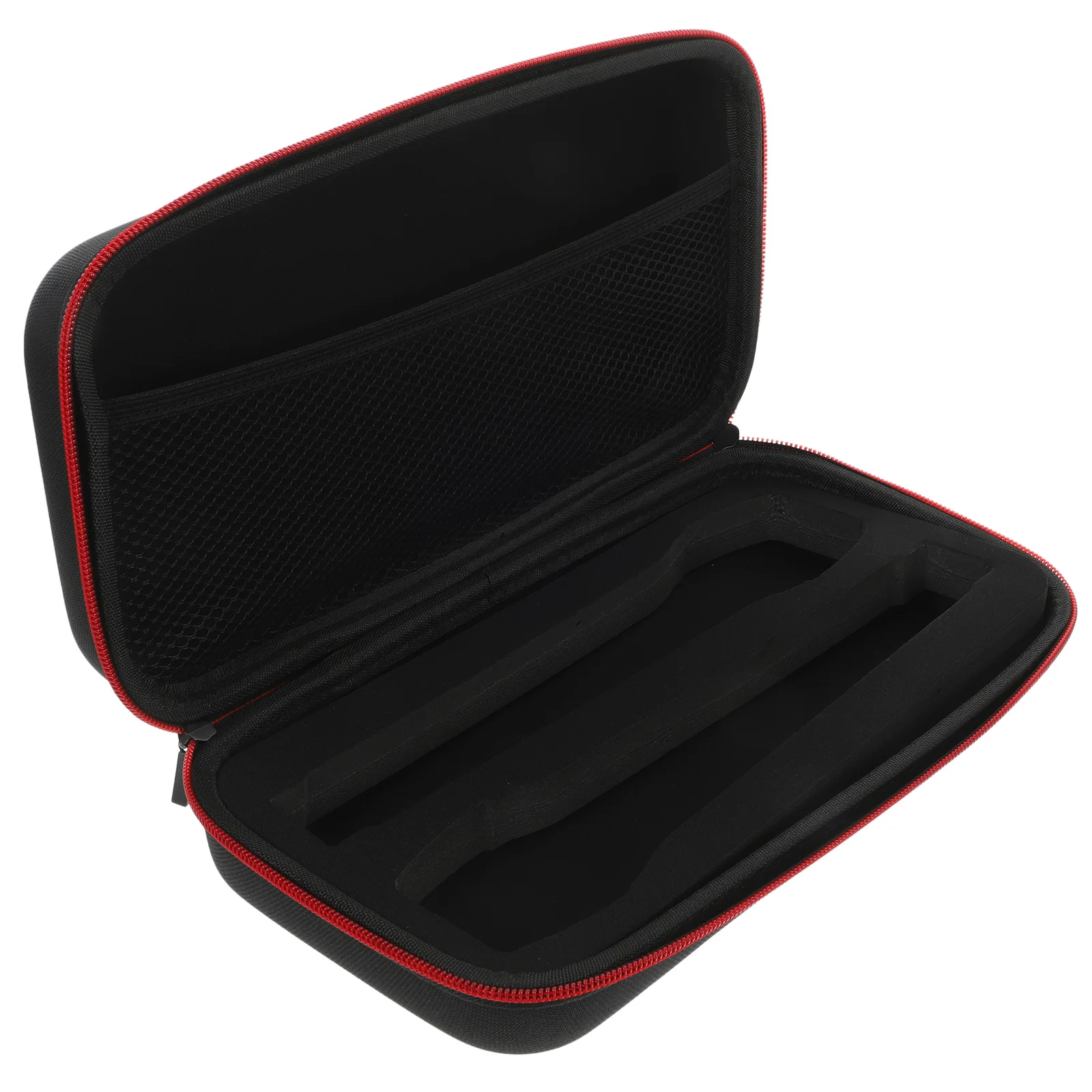 

Microphone Carrying Bag Dual Slot Eva Case Portable Mic Storage Box with Zipper Protection for Handheld Devices