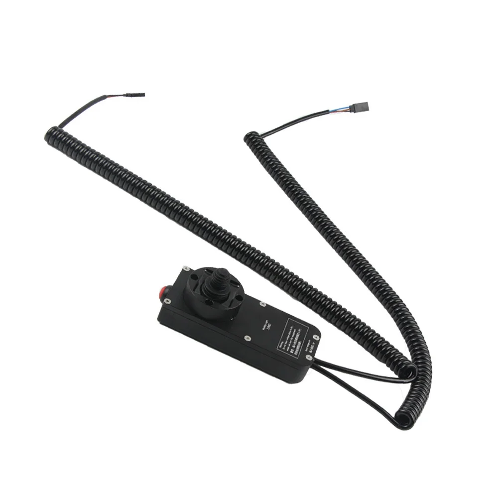 5V Spring Cable Waterproof Remote Control  PWM Compatible Dual Motor Forward Backward Turning Constant Speed Marine Controller