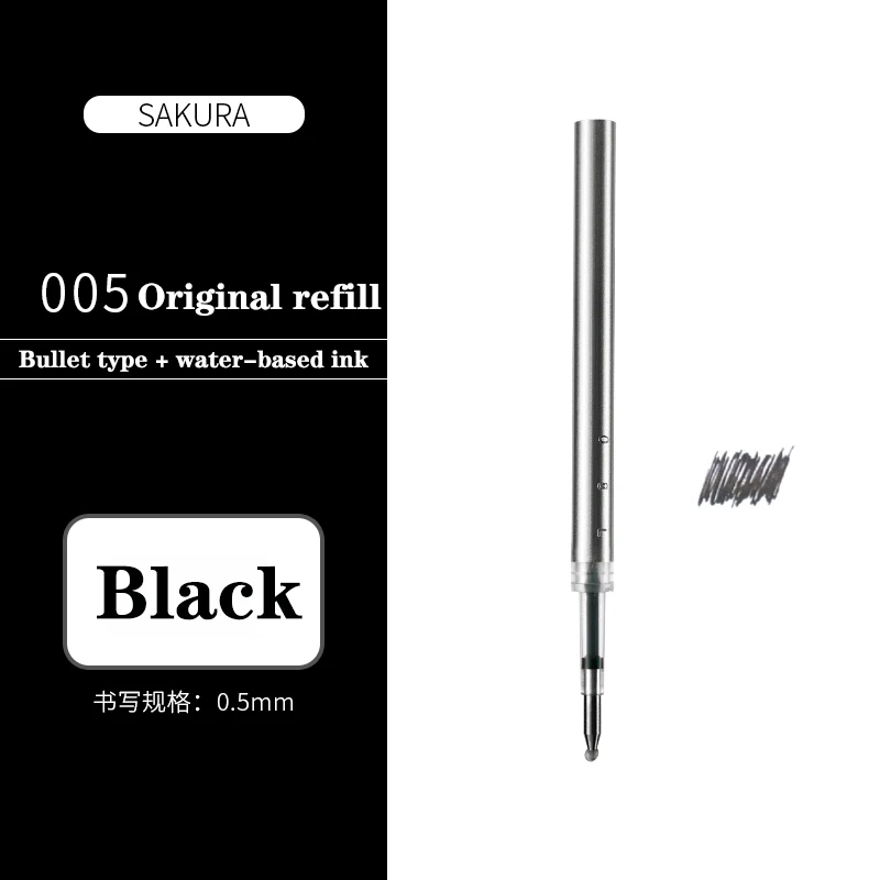 Japan SAKURA Gelstift Craft Laboratory 005, Messingstift mit niedrigem Schwerpunkt, Gegengewicht, rotierend, High-End-Geschenk, Schreibwaren, 0,5 mm