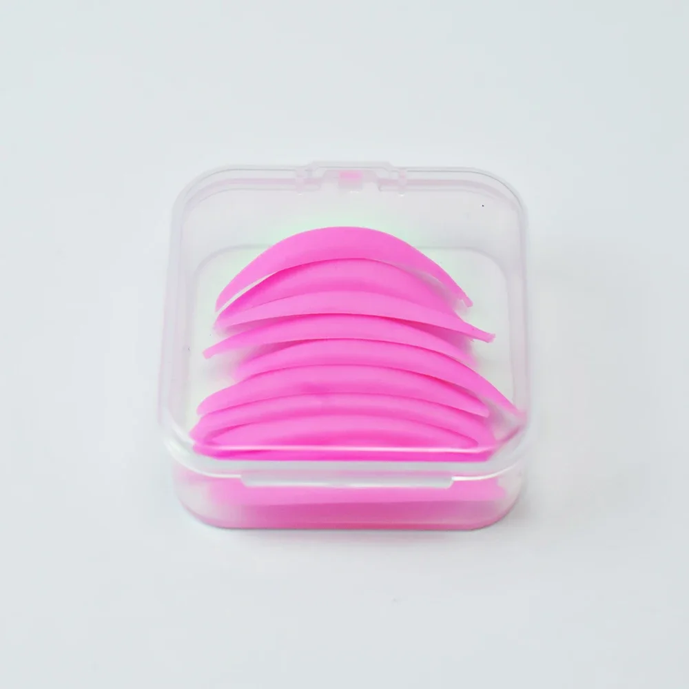 Kit de levage de cils réutilisable, tampon de stratification en Silicone, tiges de permanente de cils 3D, Extension de faux cils, outil de maquillage, 10 pièces