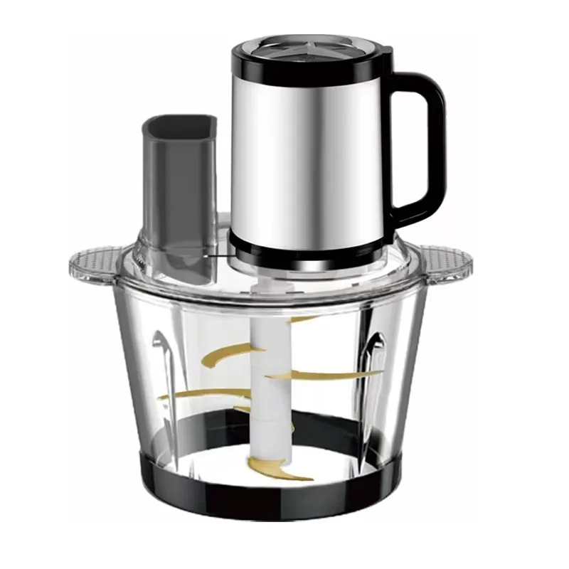 

New Design Glass 3L 5L Pounding Machine Meat Grinder Blender Electric Food Meat Chopper for Sale