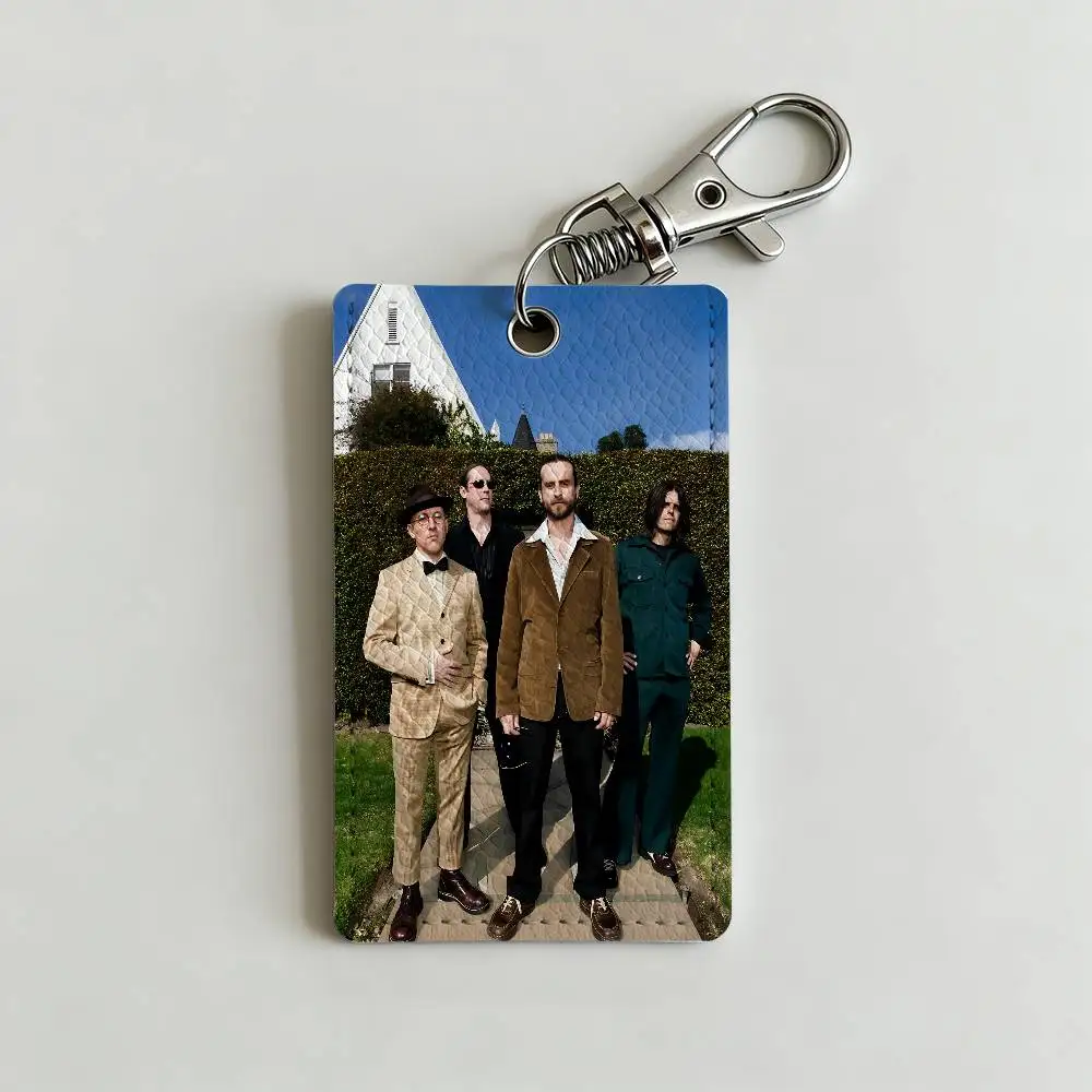 Band T-Tool S-Schism Card Holder Keychain Badge Holder Card Pass Hang Rope Lariat Lanyard for Key Rings Accessories Gift